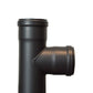 Kit Tubi per Stufa a Pellet Diametro 80 - Acciaio al Carbonio 1,2 mm